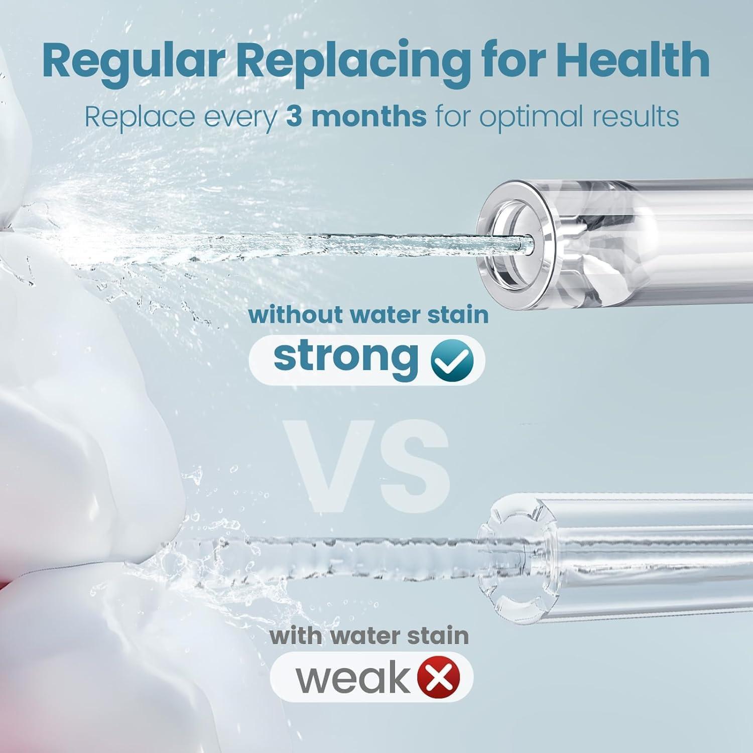 Cabezas de Repuesto Onlyone Water Flosser FC5090 - 5 Piezas