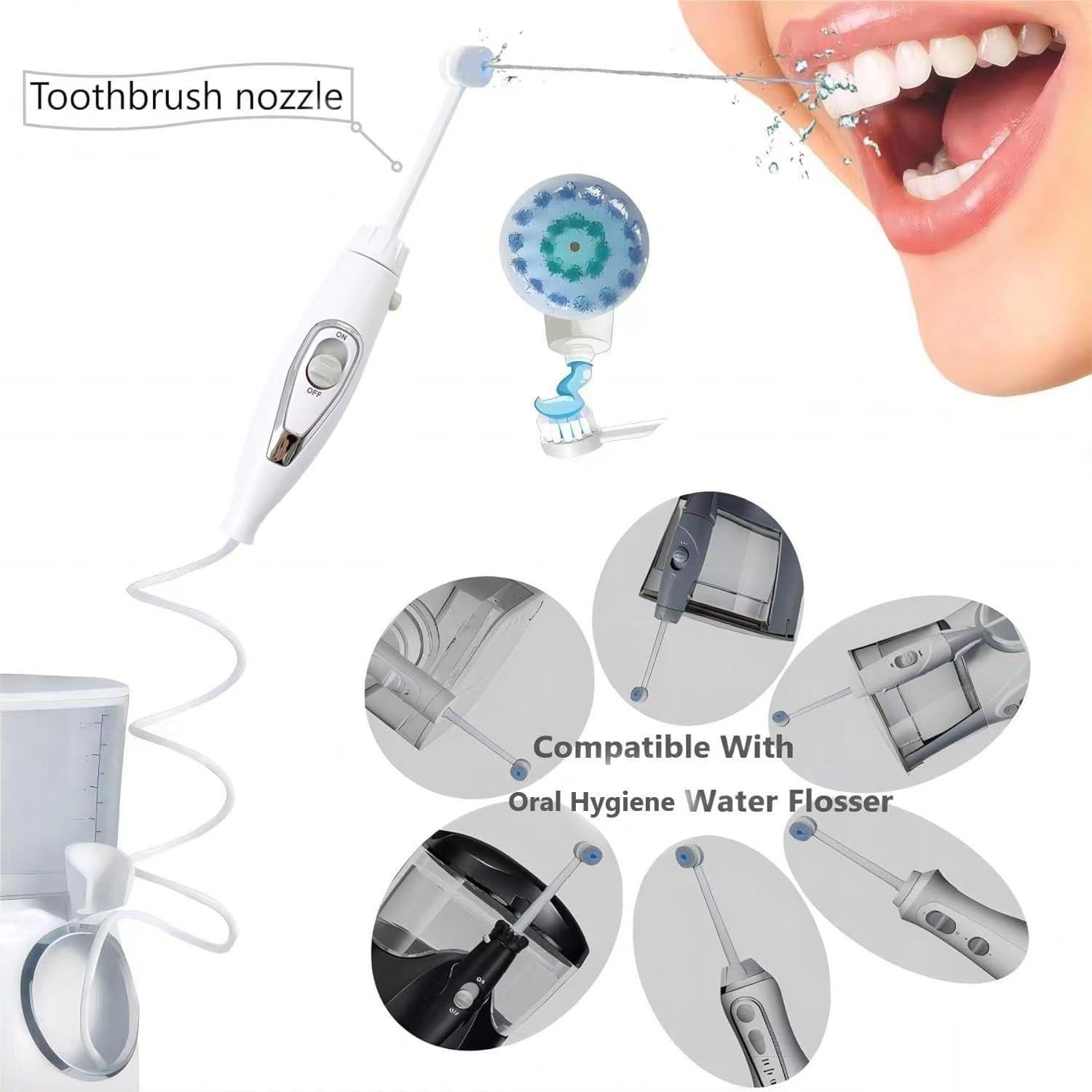 Cabezas de Reemplazo para Irrigador Oral JDHAVNOS - Compatible Waterpik