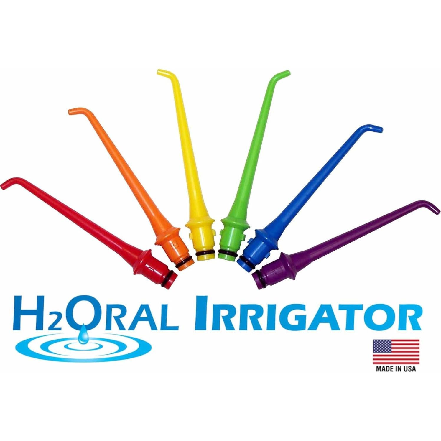 Consejos de Reemplazo H2Oral Irrigator - Set de 4 Colores