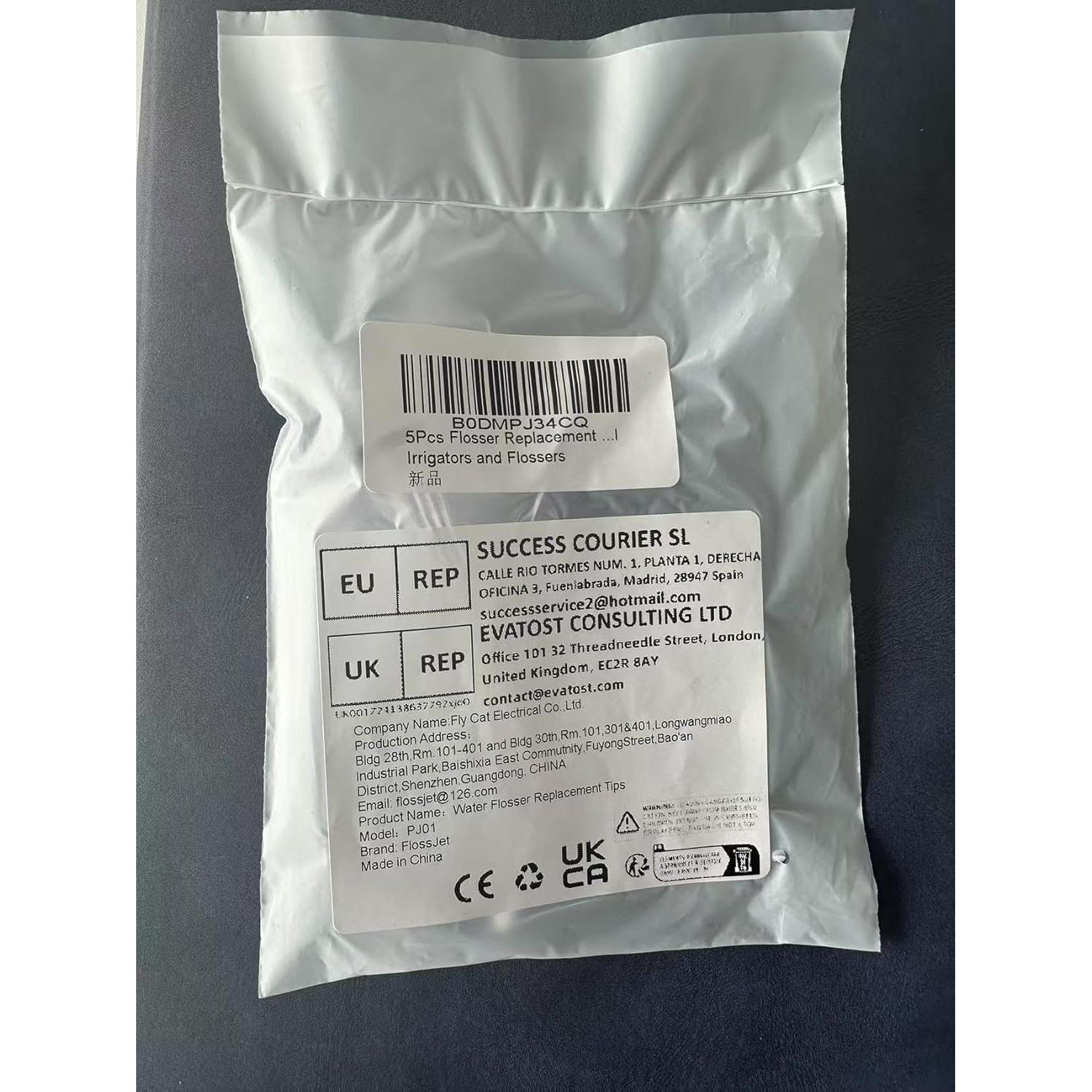 Consejos de Reemplazo FlossJet para Irrigador Dental - 5 Piezas