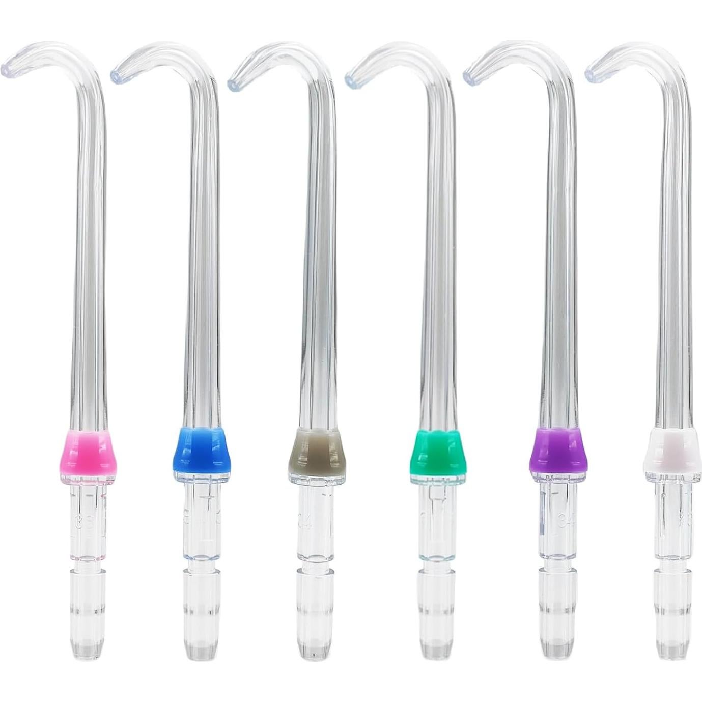Consejos de Reemplazo Waterpik para Irrigador Dental - 6 Piezas