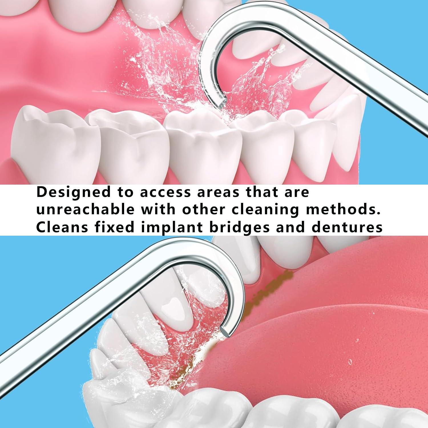 Consejos de Reemplazo Waterpik para Irrigador Dental - 6 Piezas