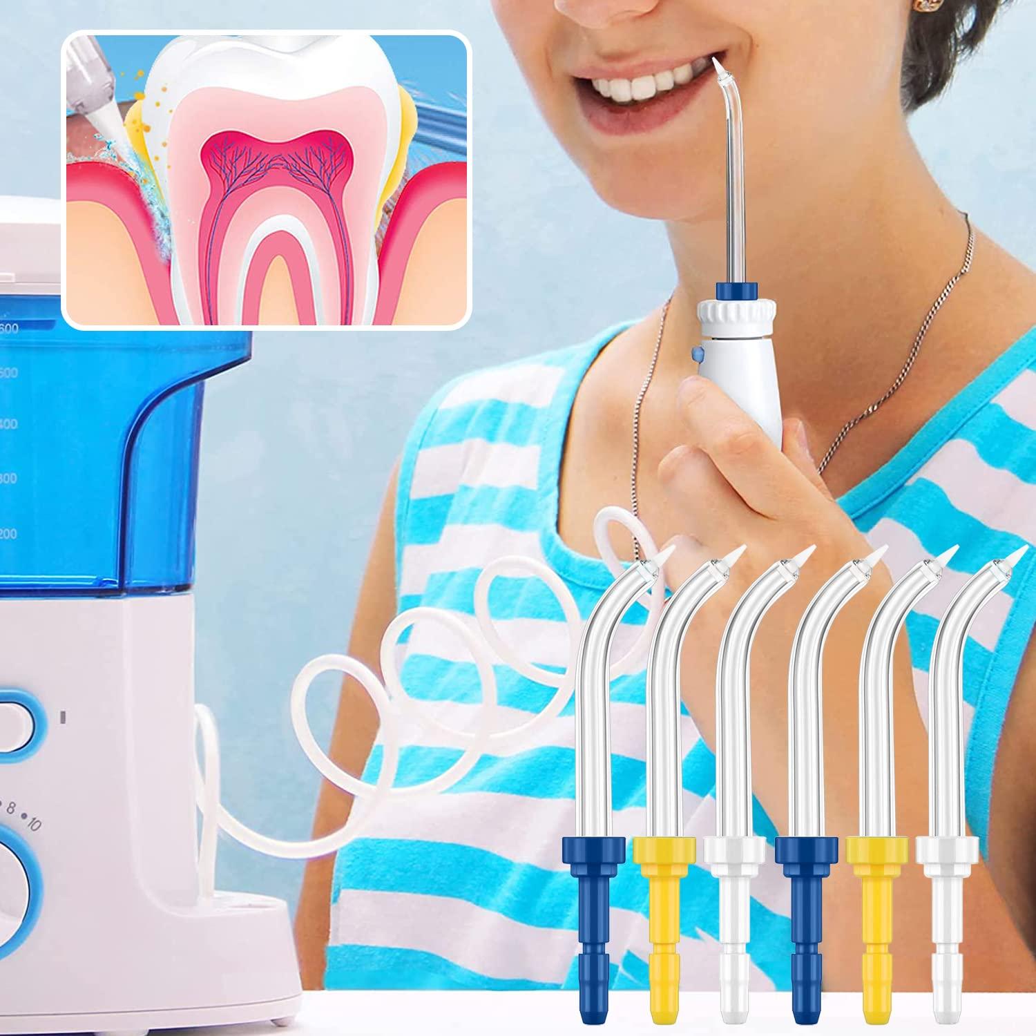 Consejos de Reemplazo Waterpik para Flosser de Agua - 6 Puntas