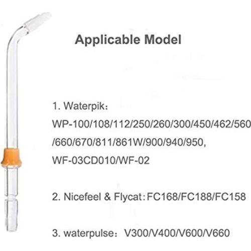Consejos de Ortodoncia VWONST para Irrigadores Waterpik - Paquete de 3