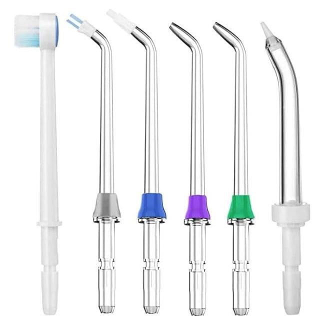 Juego de 6 Puntas Jet Clásicas Waterpik - Accesorios para Irrigadores Orales