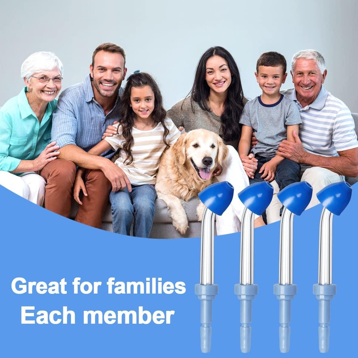 Puntas de Reemplazo WuYan para Irrigador Nasal Waterpik - 2 Pcs