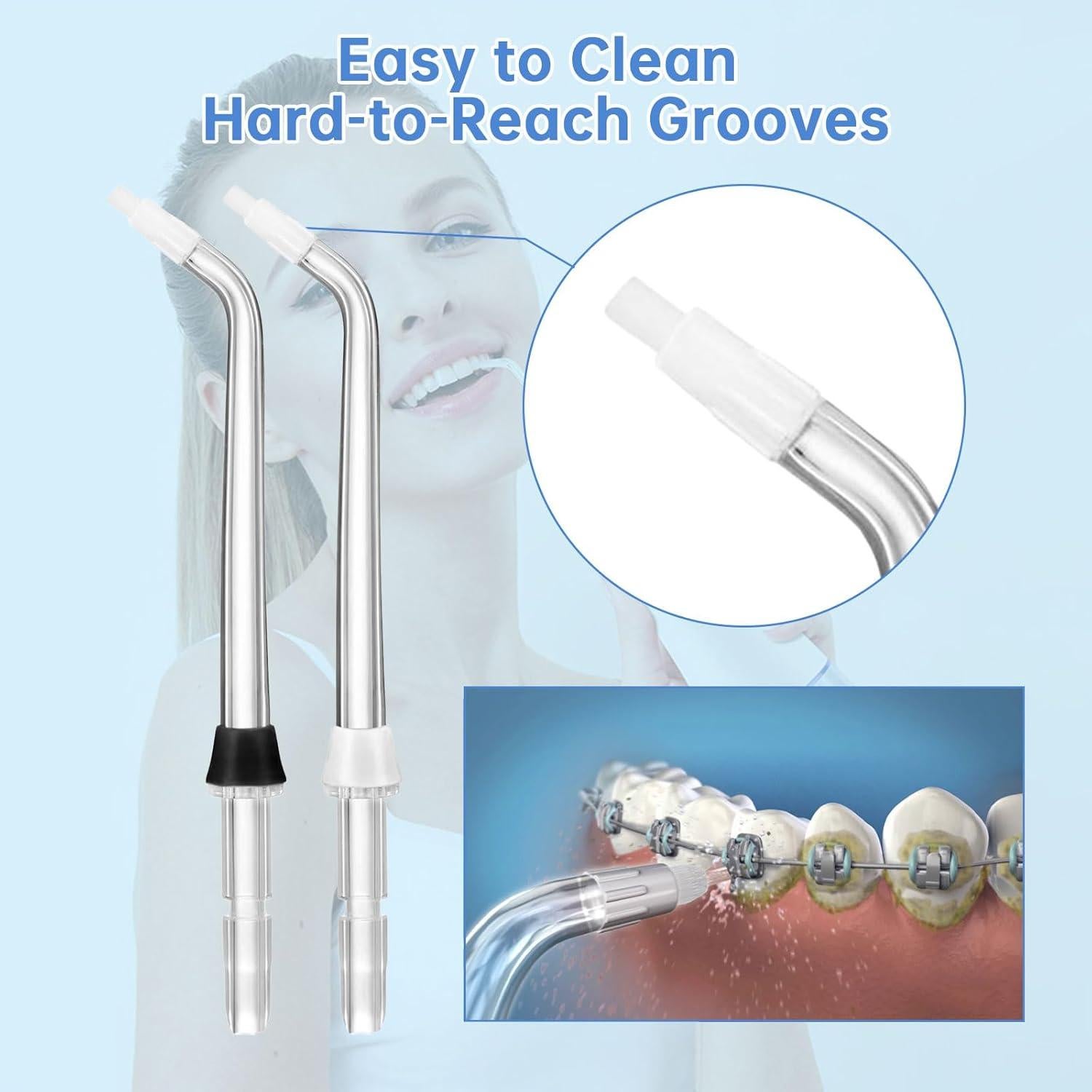 Paquete de 3 Puntas de Reemplazo para Irrigador Bucal BURST