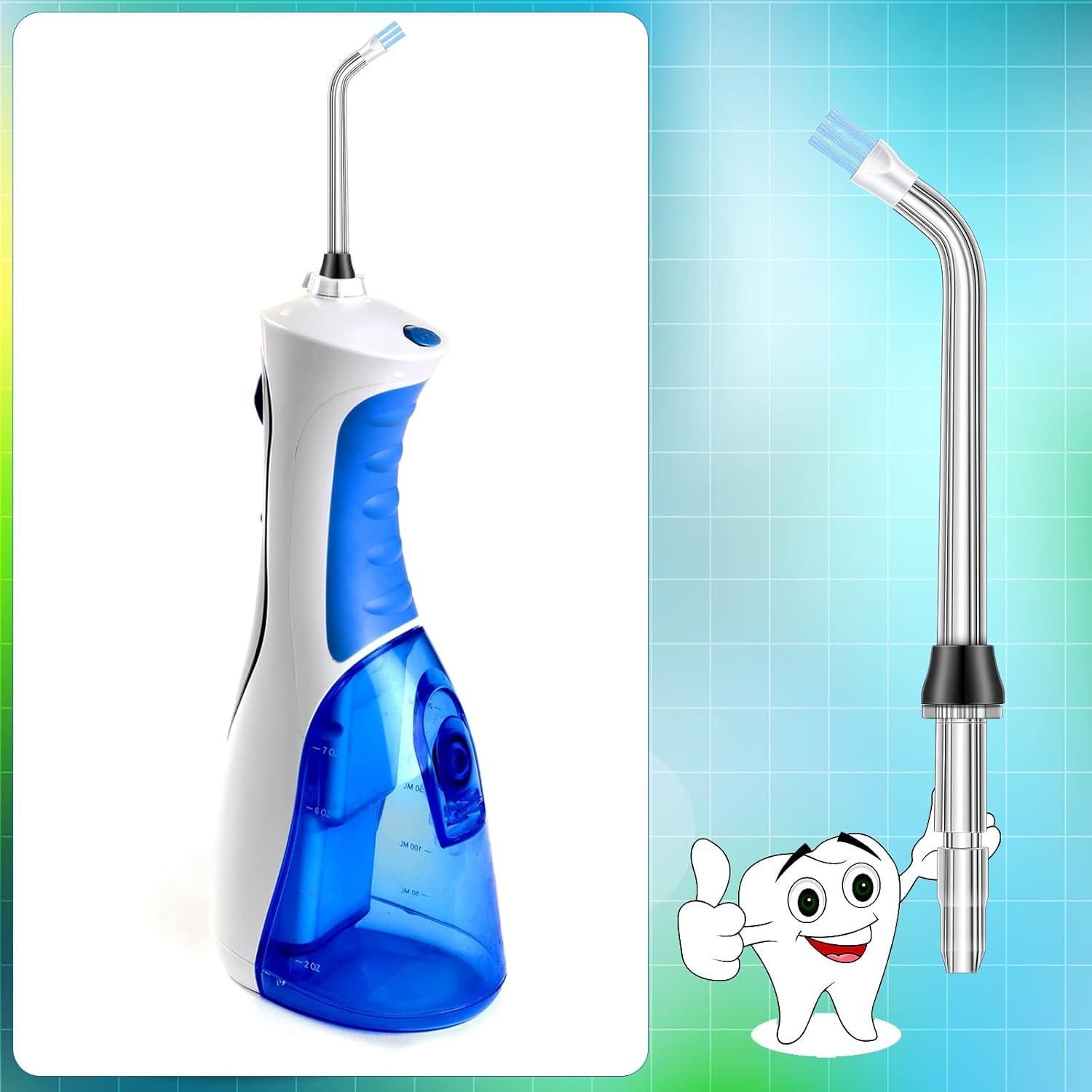 8 Puntas de Reemplazo Nuanchu para Flosser Dental de Agua