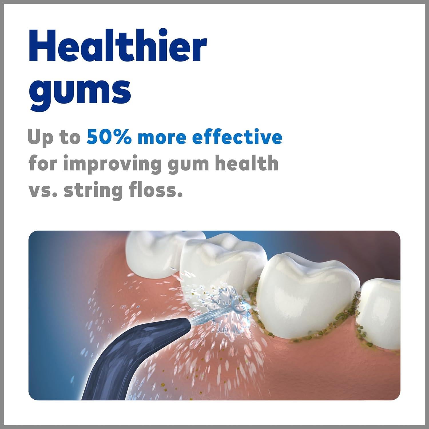 Consejos de Reemplazo Waterpik JT-360E para Irrigador WP-360, 2 Unidades