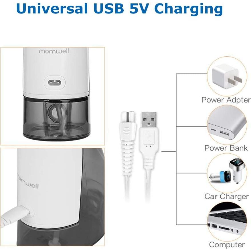 Irrigador Oral Inalámbrico Mornwell D52-1 300ml 3 Modos
