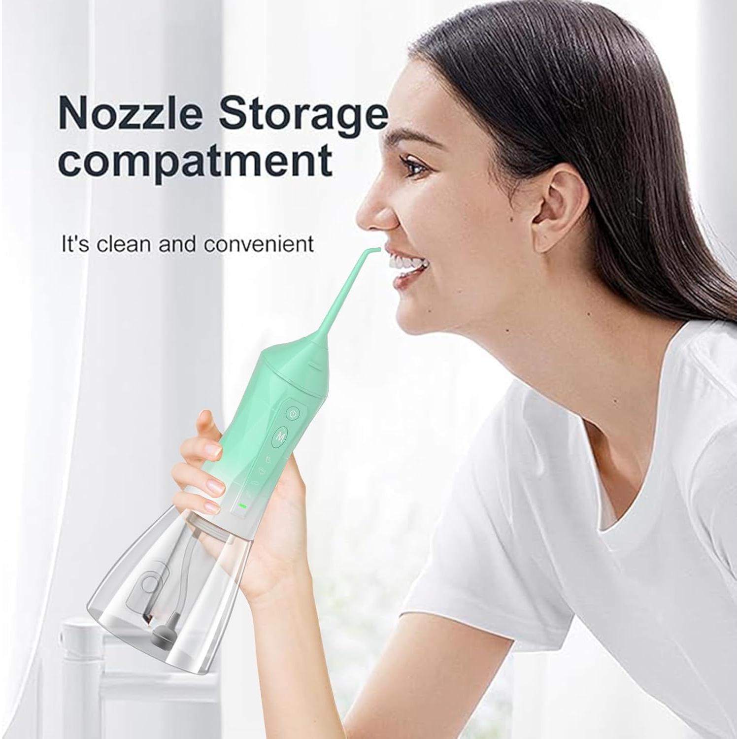 Irrigador Dental Portátil Inalámbrico Taizhou C1 320ml IPX7