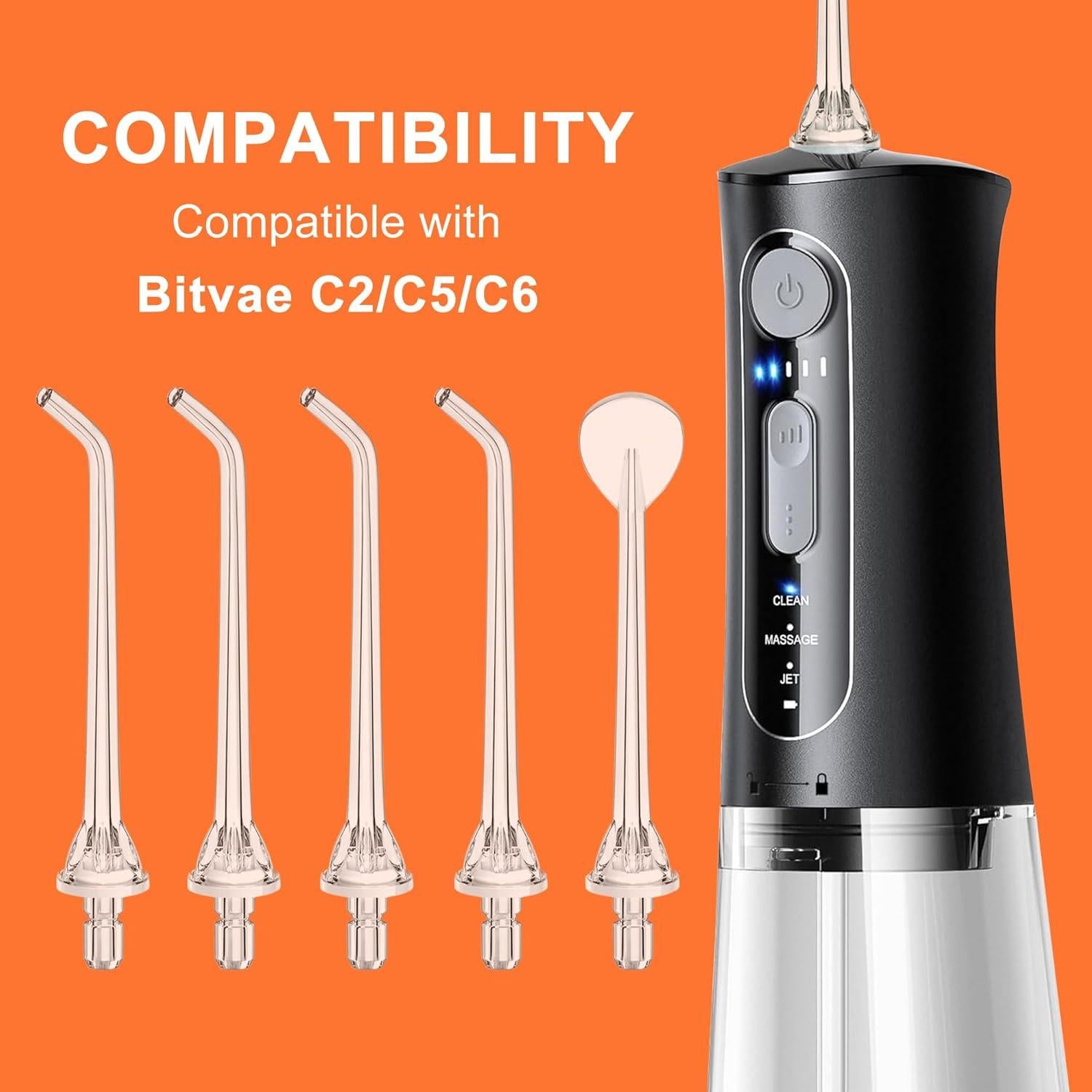 Puntas de chorro clásicas Bitvae C2/C5/C6 - 4 repuestos + raspador