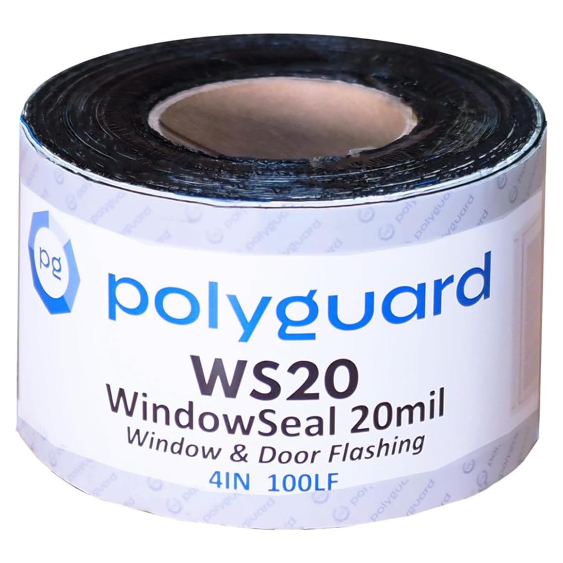Cinta de Sellado Impermeable Polyguard 10.16cm x 30.48m