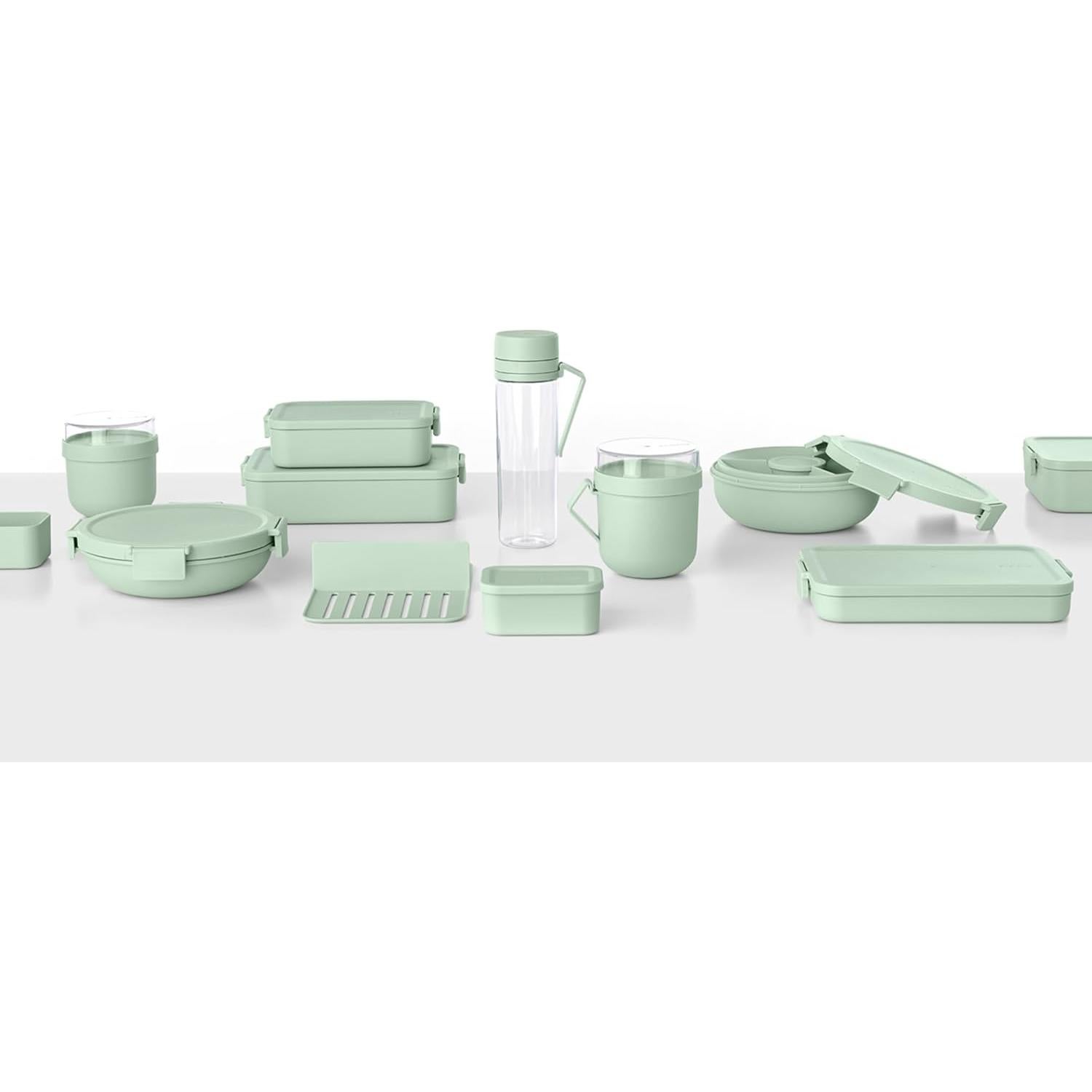 Botella de Agua Brabantia Make & Take 500 ml Verde Jade con Filtro