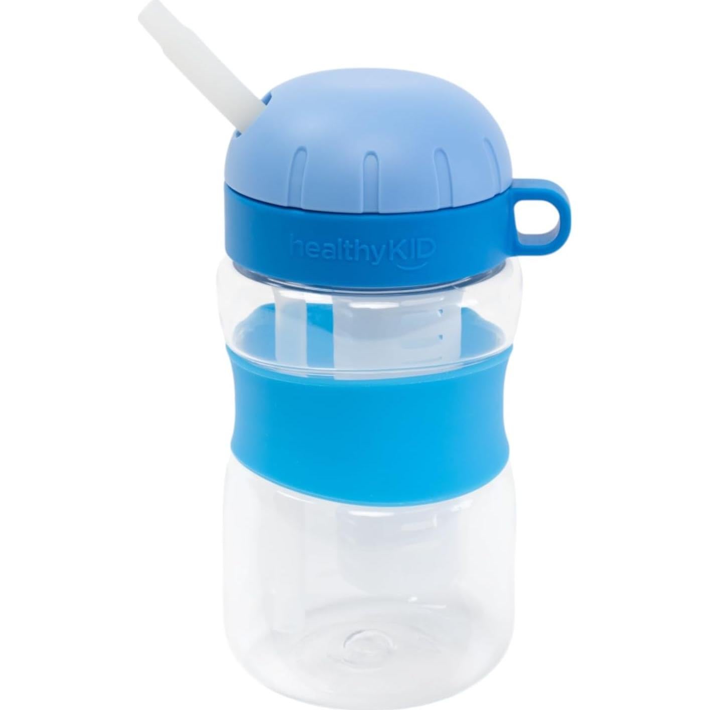 Botella de Agua Infusora de Frutas Niños 300ml Azul Tritan