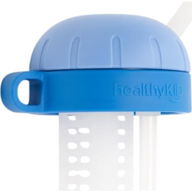 Botella de Agua Infusora de Frutas Niños 300ml Azul Tritan