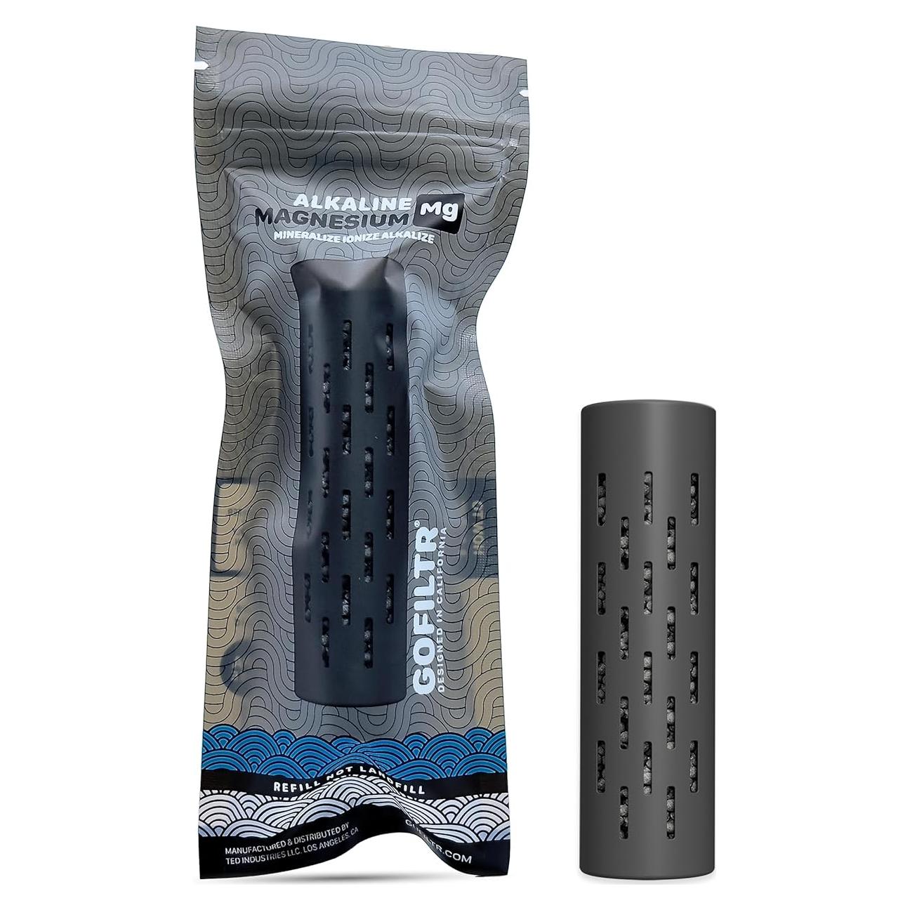 Infusor de Agua Alcalina GOFILTR - Magnesio 9.5 pH - 750 Recargas