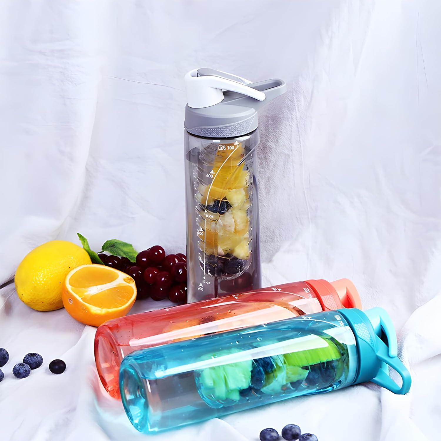 Botella Infusora de Frutas STAR TRINE 750ml A Prueba de Fugas