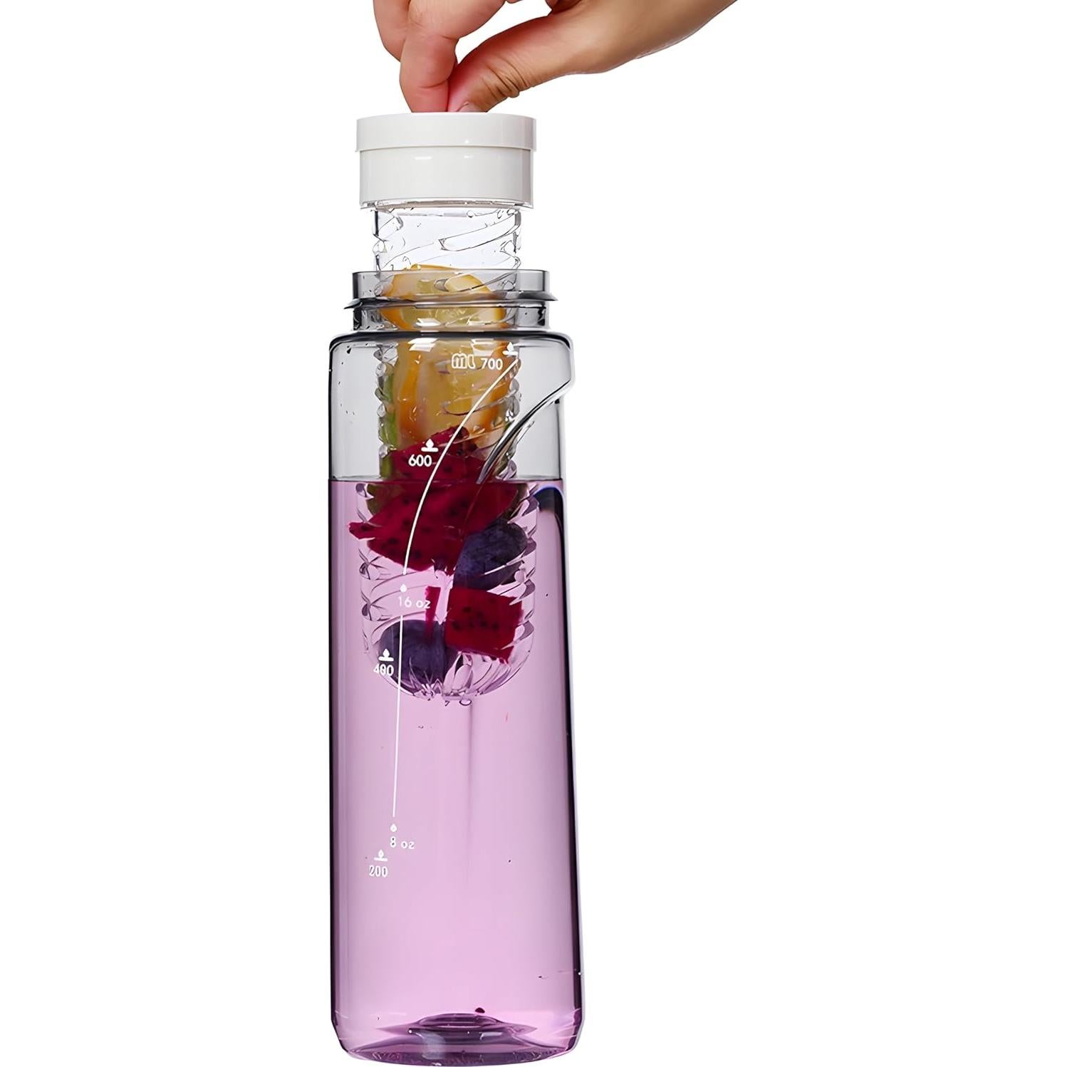 Botella Infusora de Frutas STAR TRINE 750ml A Prueba de Fugas