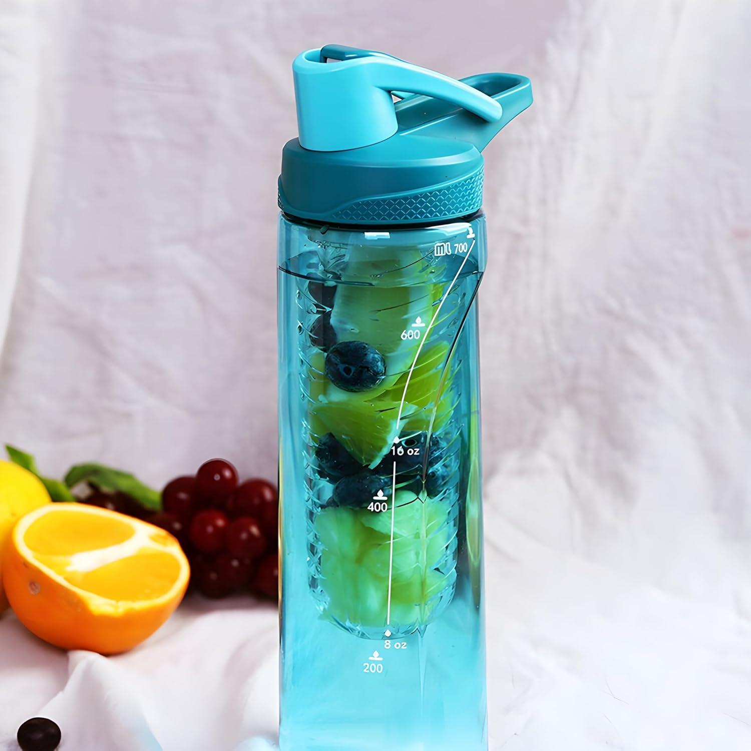 Botella Infusora de Frutas STAR TRINE 750ml A Prueba de Fugas