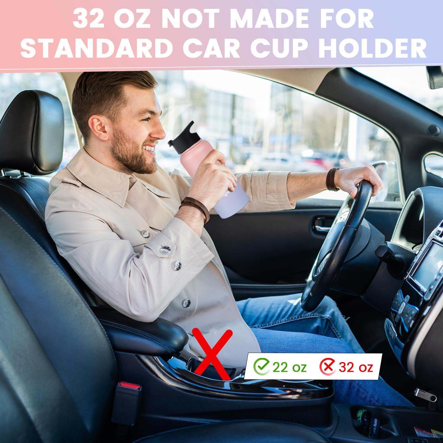 Botella de Agua Lexlion 32 Oz Acero Inoxidable Infusor