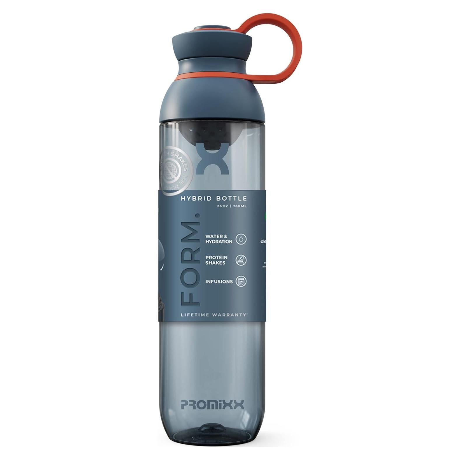 Botella de Agua Promixx FORM 760ml Azul Medianoche - A Prueba de Fugas