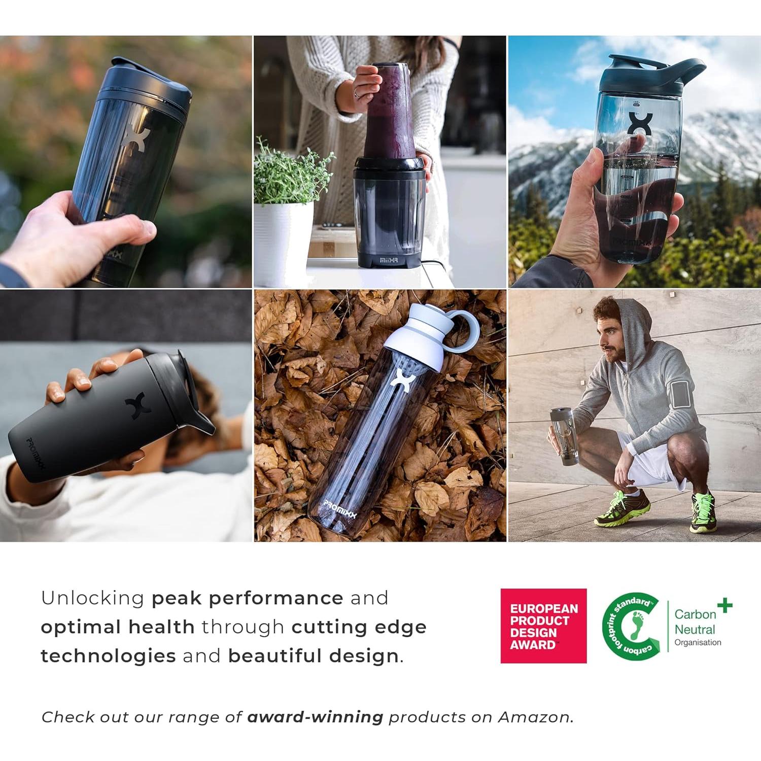 Botella de Agua Promixx FORM 760ml Azul Medianoche - A Prueba de Fugas