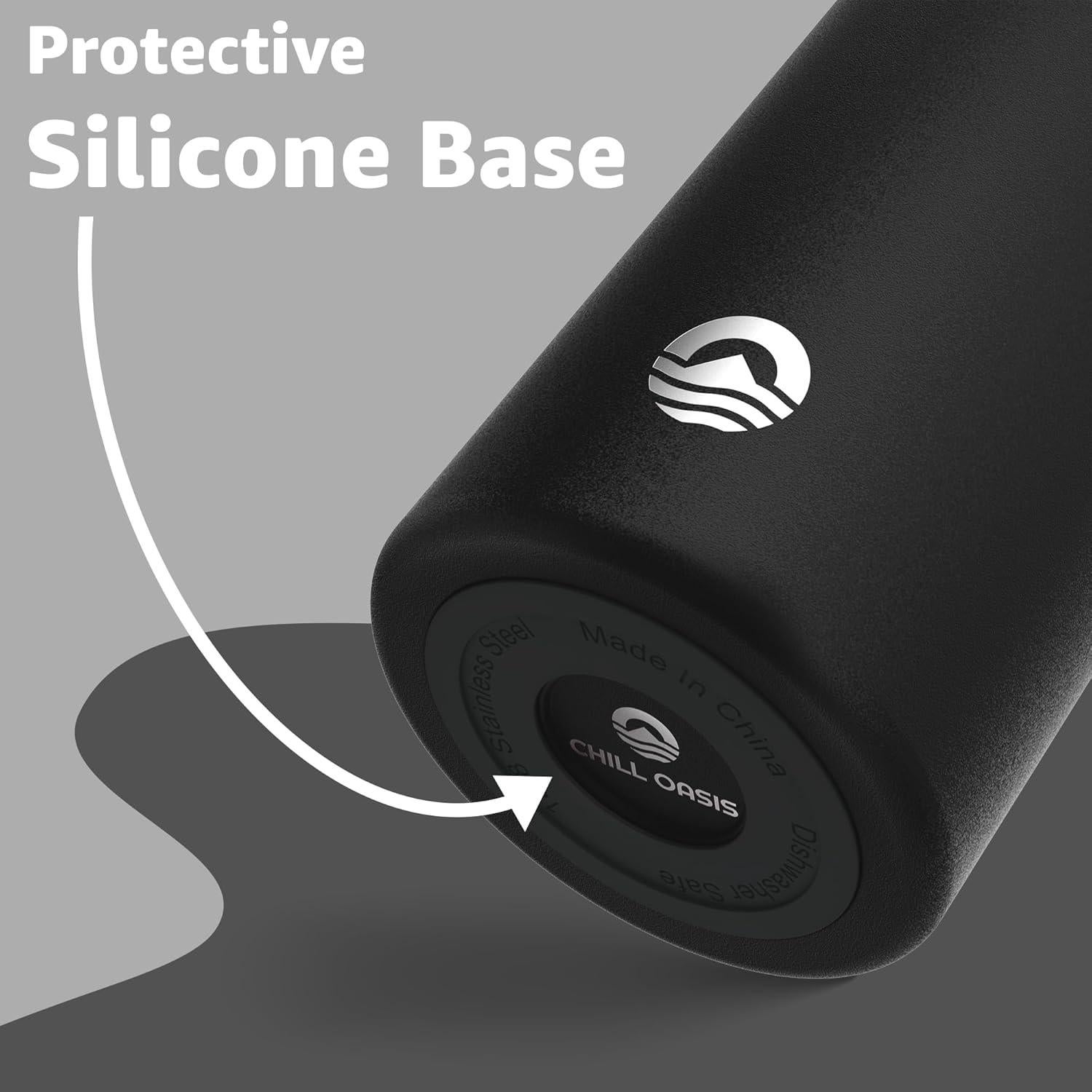 Botella de Agua Chill Oasis 650ml Acero Inoxidable Aislada