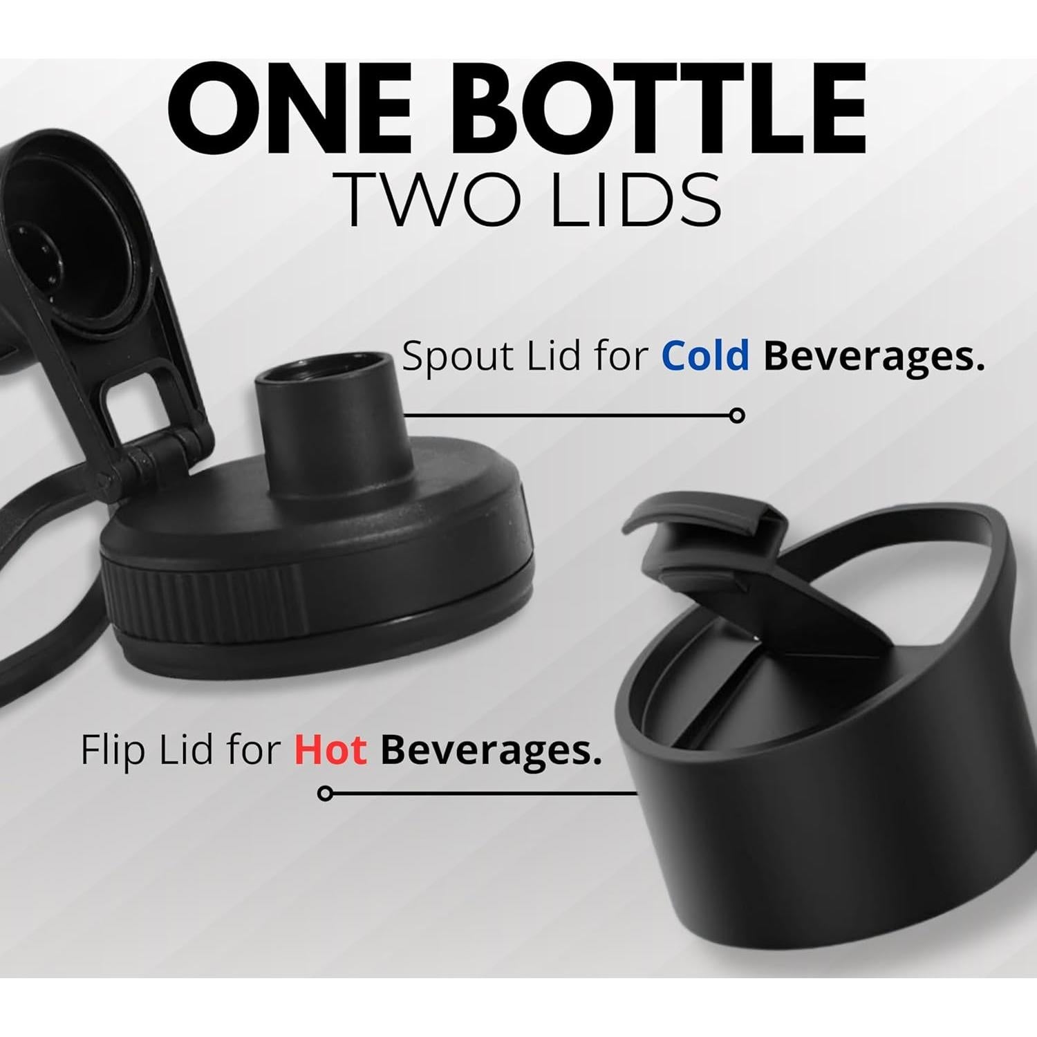 Botella Infusora de Té VCFROST 20oz Acero Inoxidable Doble Pared