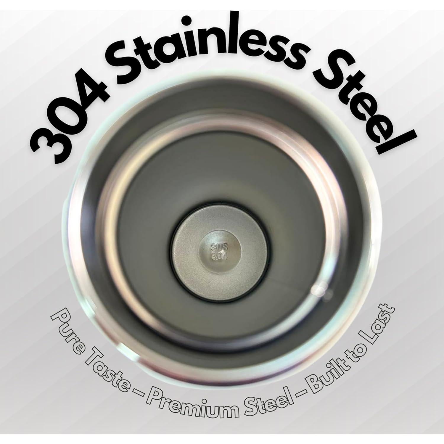 Botella Infusora de Té VCFROST 20oz Acero Inoxidable Doble Pared