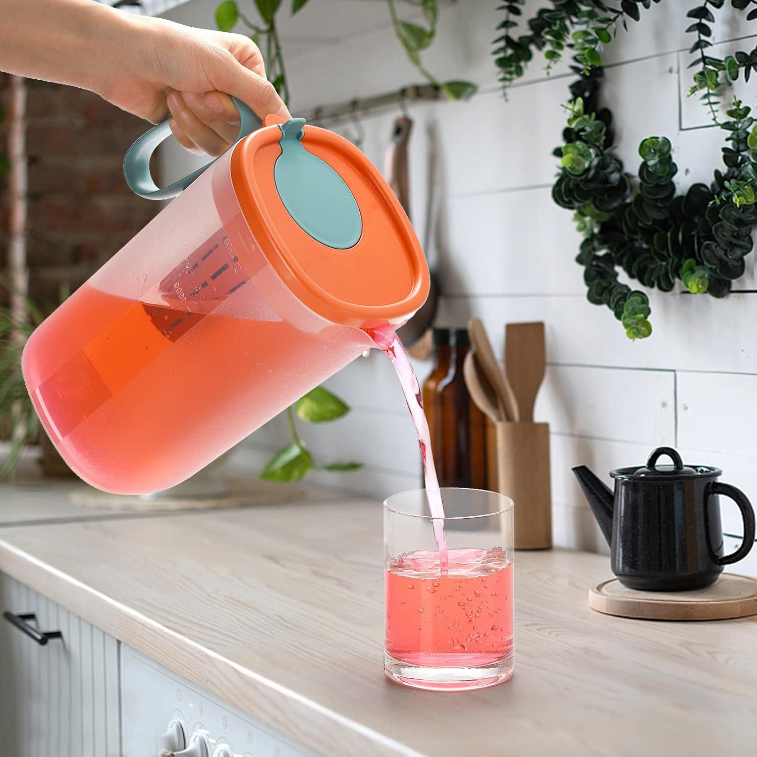 Jarra Infusora de Agua 2.2L Foraineam con Tapa Hermética