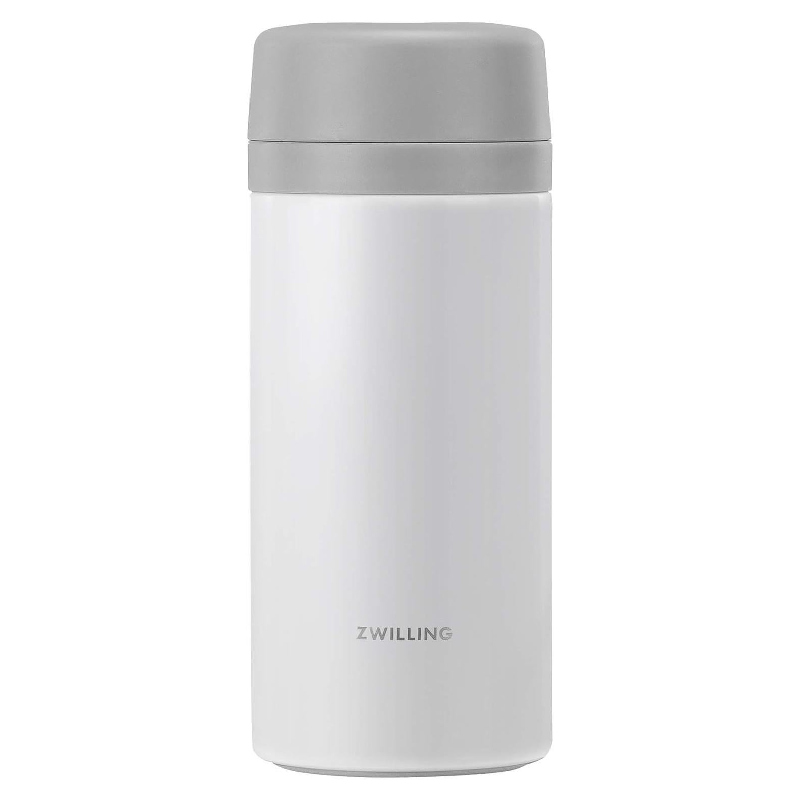 Botella Infusora de Té ZWILLING Thermo 420ml Plata-Blanco