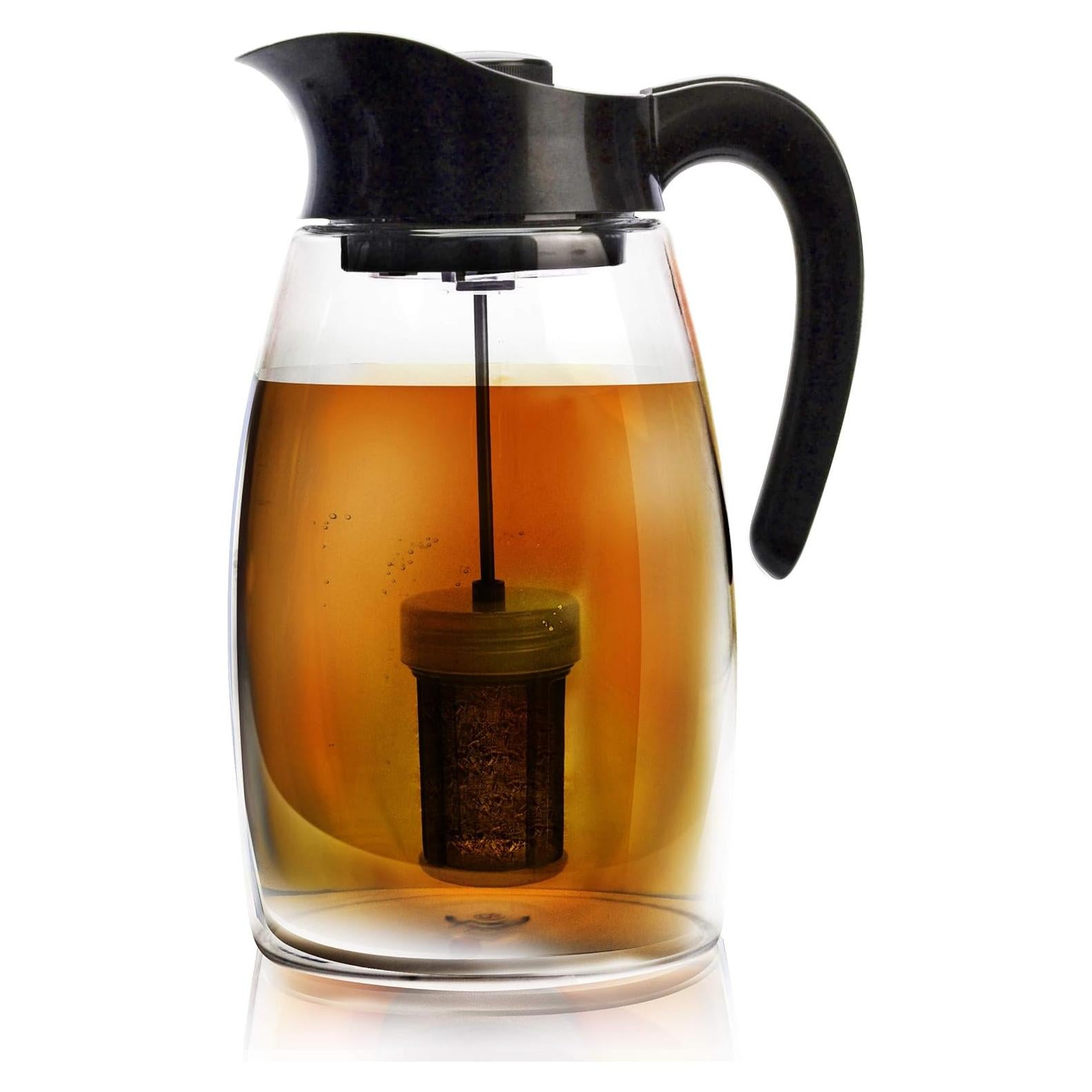 Jarra de Infusión Primula Flavor-It 2.74L Negra, 3 Núcleos