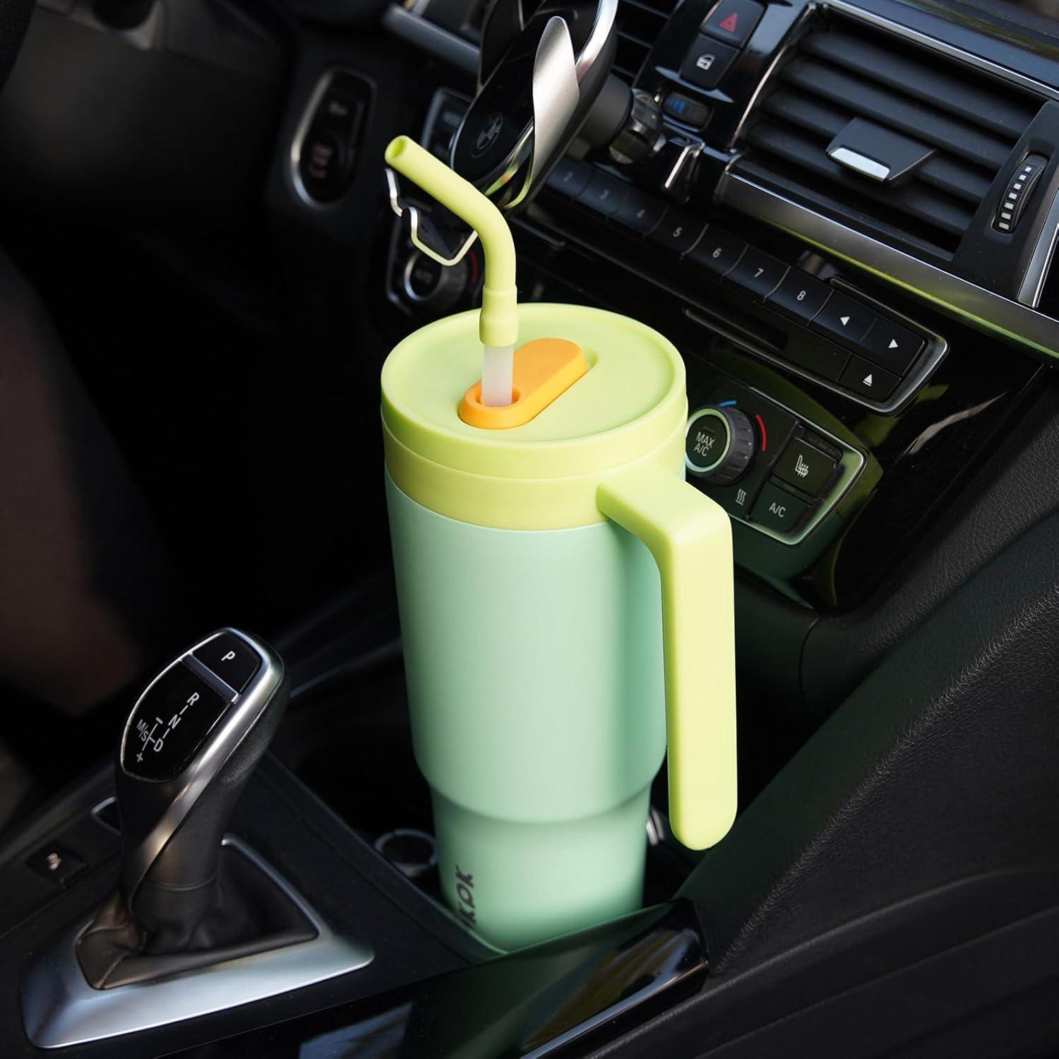 Vaso Aislado BJPKPK 1200ml Acero Inoxidable Verde Menta