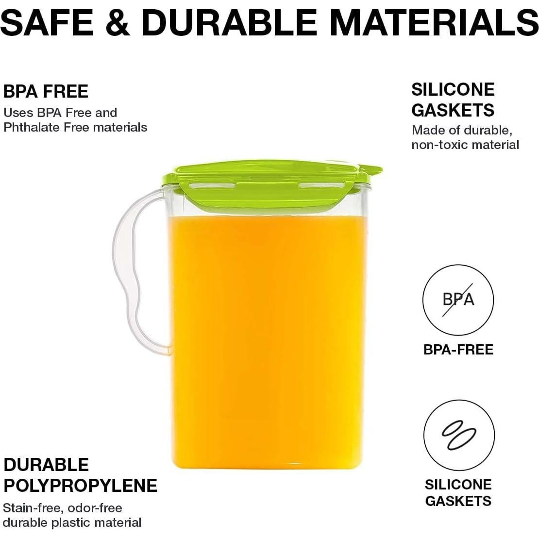 Jarra de Agua LocknLock Aqua 2.84L Verde para Refrigerador