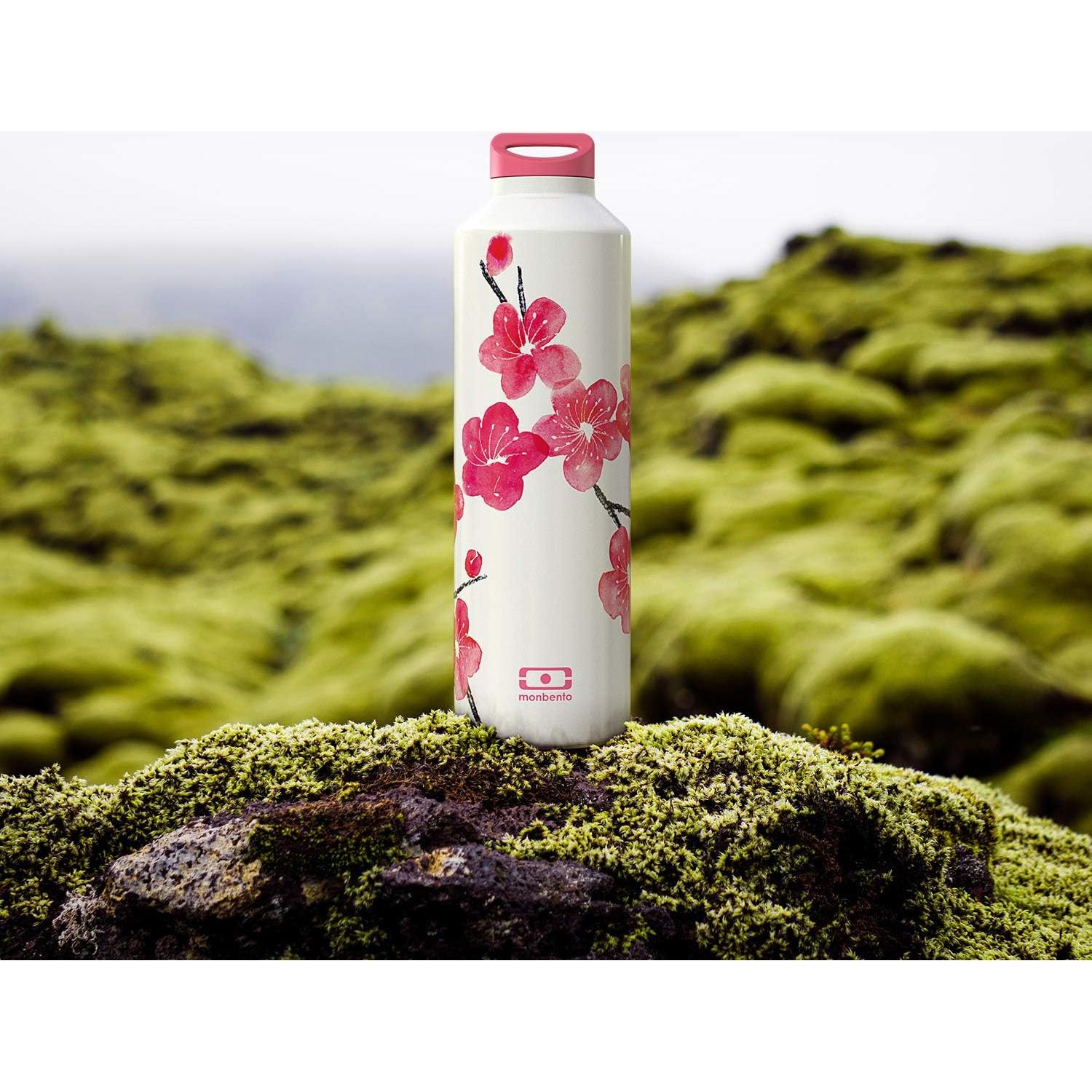 Botella de Agua Aislada Monbento MB Steel 500ml Floral