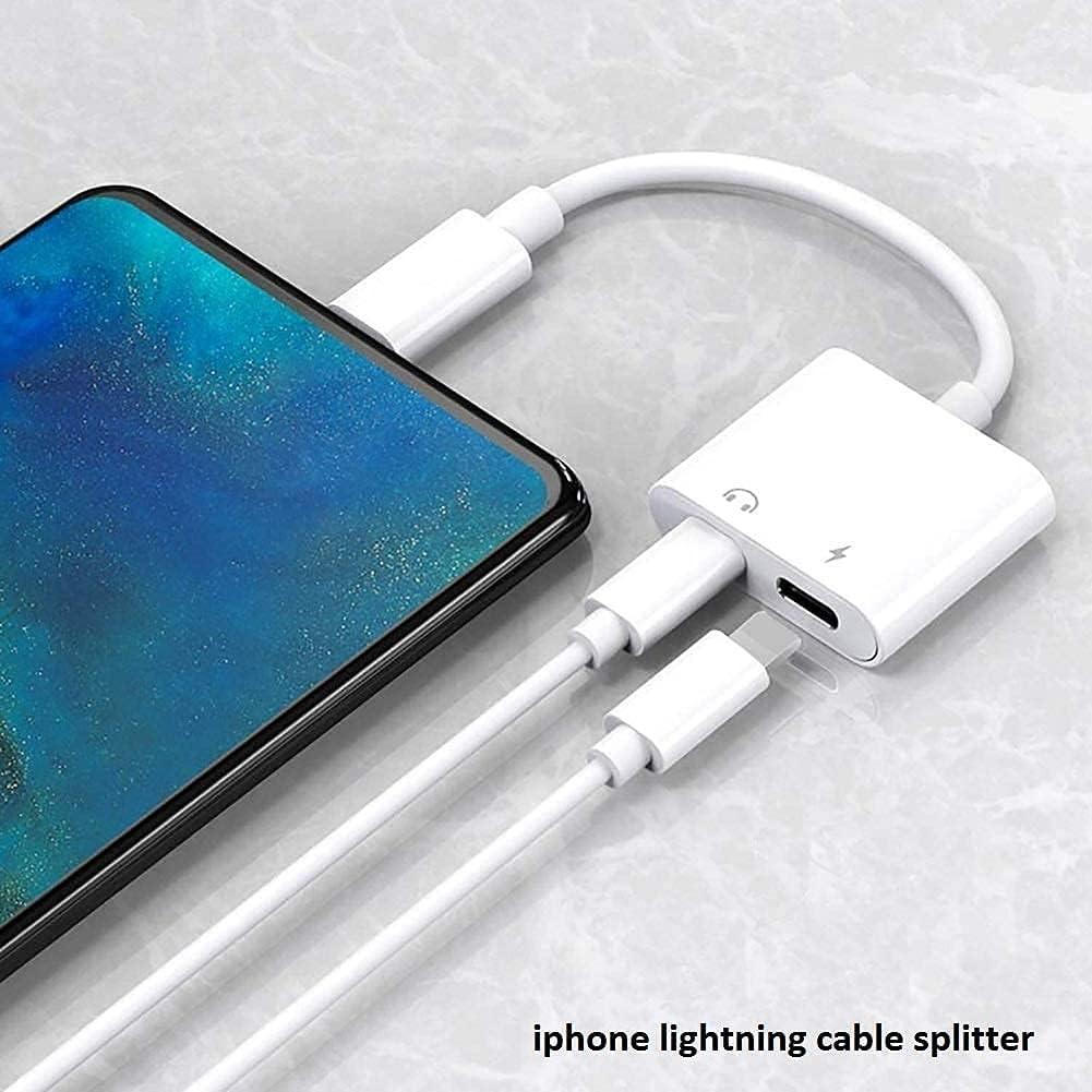 Adaptador Lightning Dual DESOFICON para iPhone - Carga y Audio