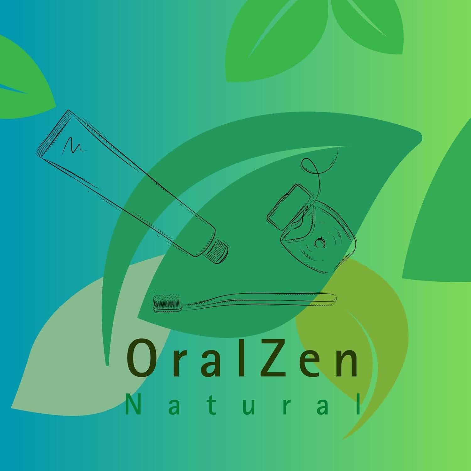 Kit de Cuidado Dental OralZen - Pasta de Carbón, Cepillo y Hilo