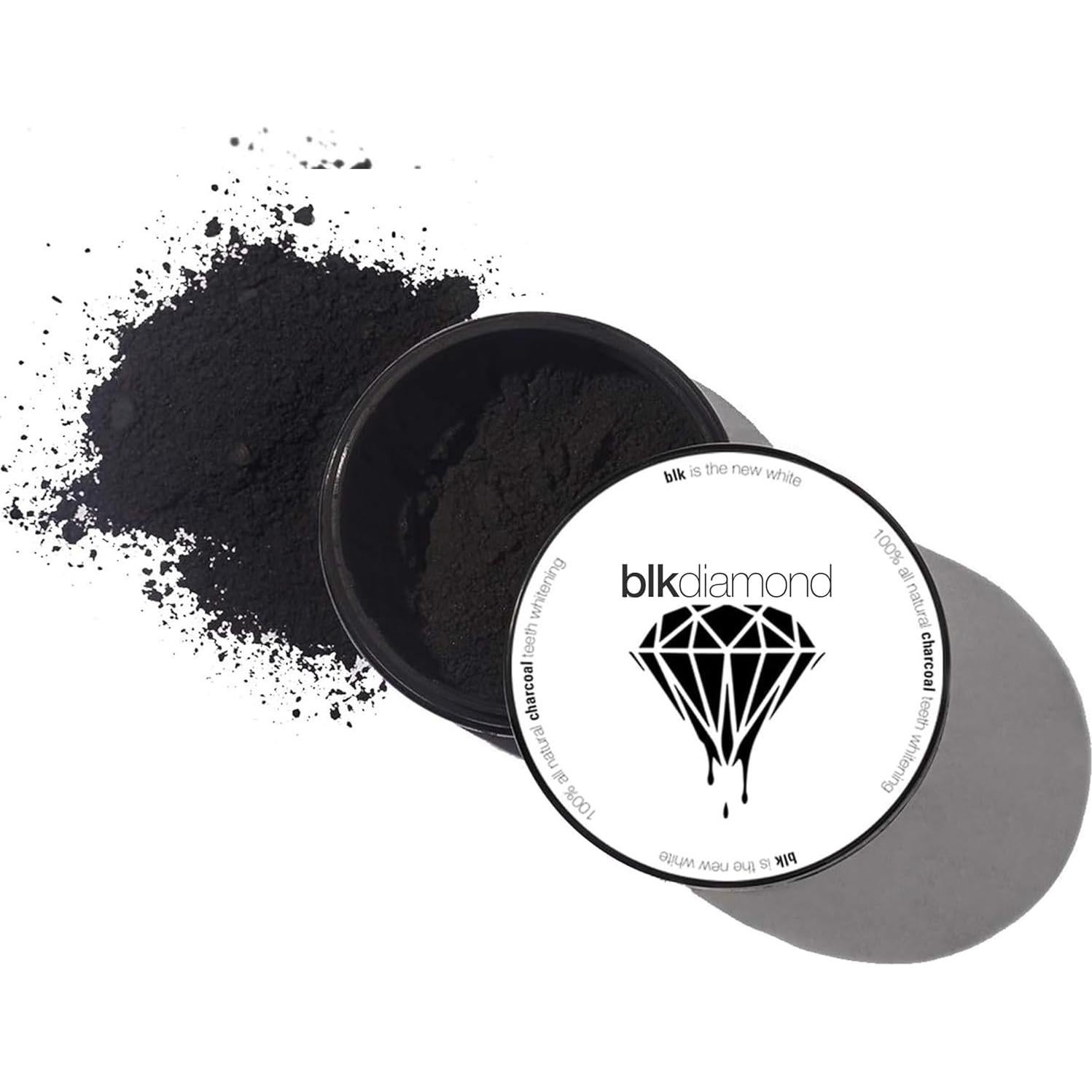 Polvo Blanqueador Dental de Carbón Activado Blkdiamond 59g