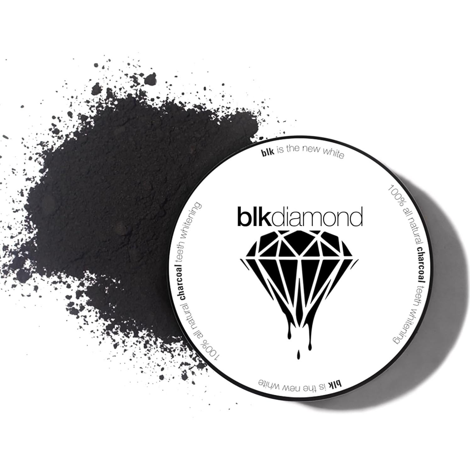 Polvo Blanqueador Dental de Carbón Activado Blkdiamond 59g