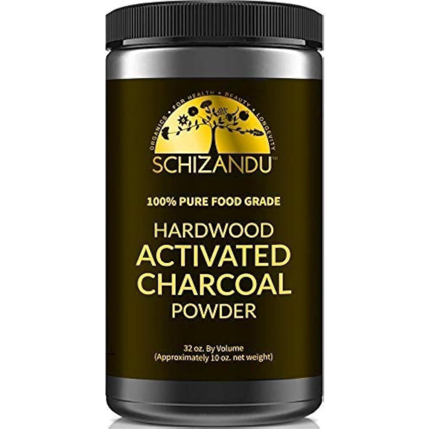 Polvo de Carbón Activado de Madera Dura Schizandu 283.5g