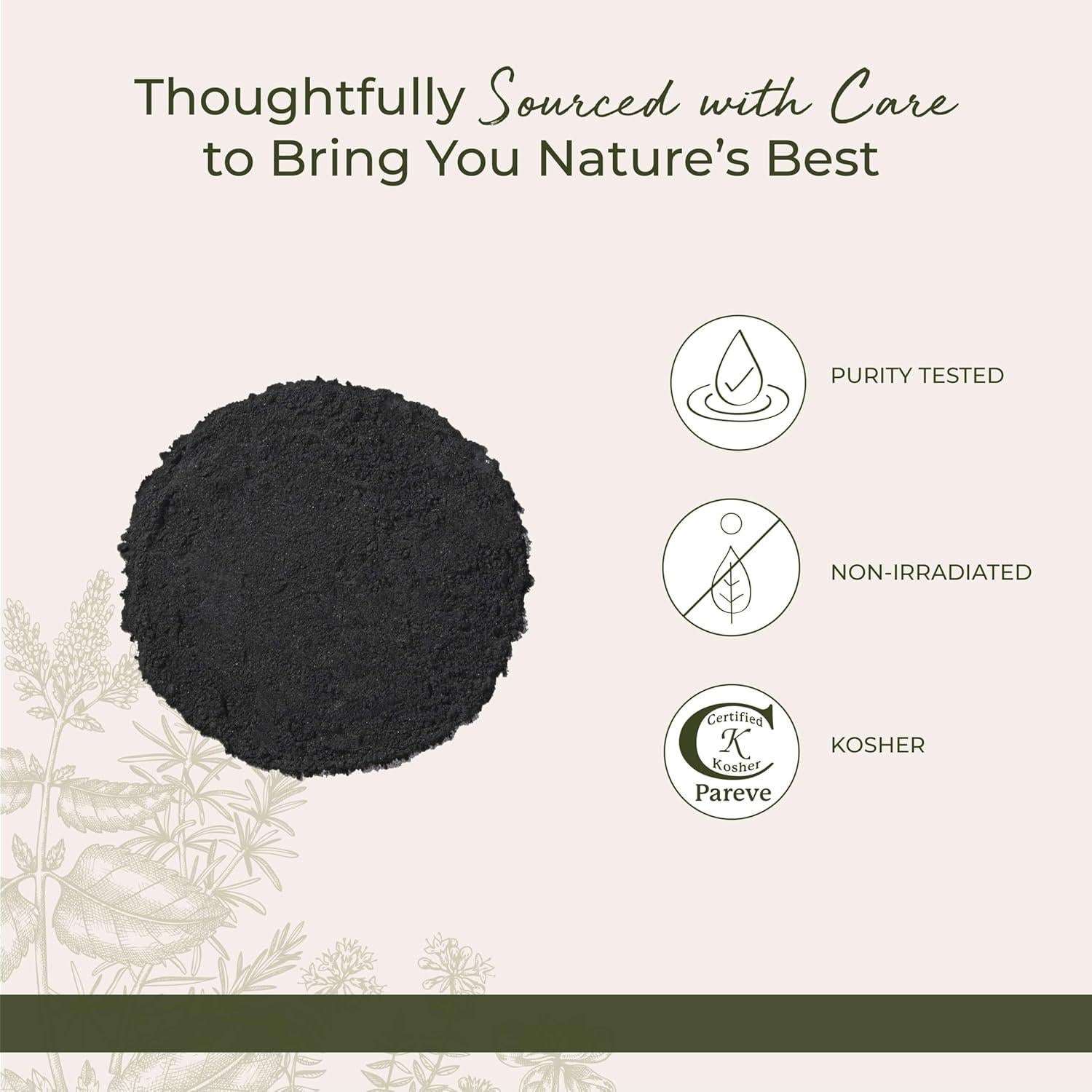 Polvo de Carbón Activado Starwest Botanicals 113.4 g - Uso Dental y Facial