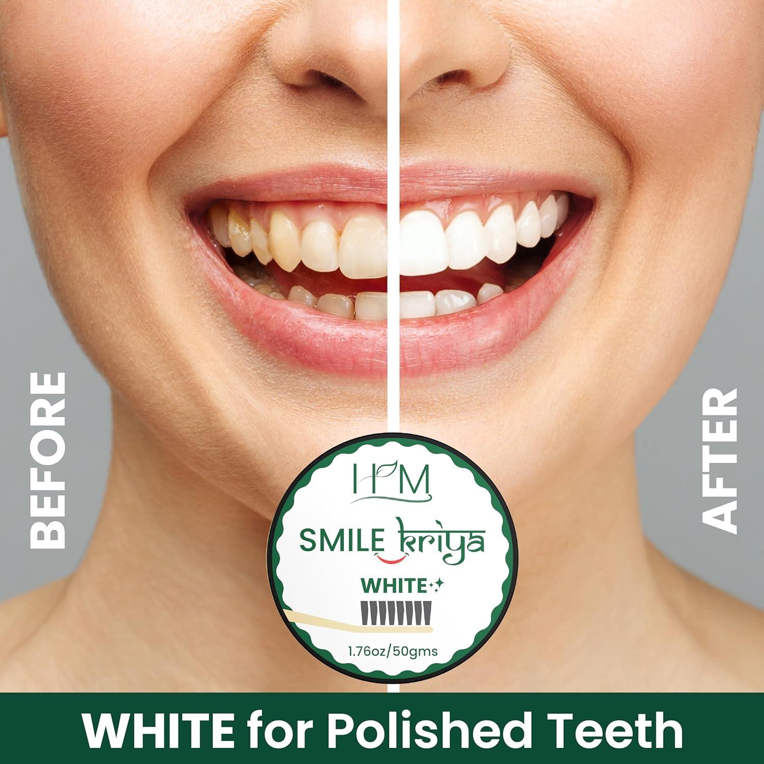 Duo de Polvo de Dientes Ayurvédico Smile Kriya 100g