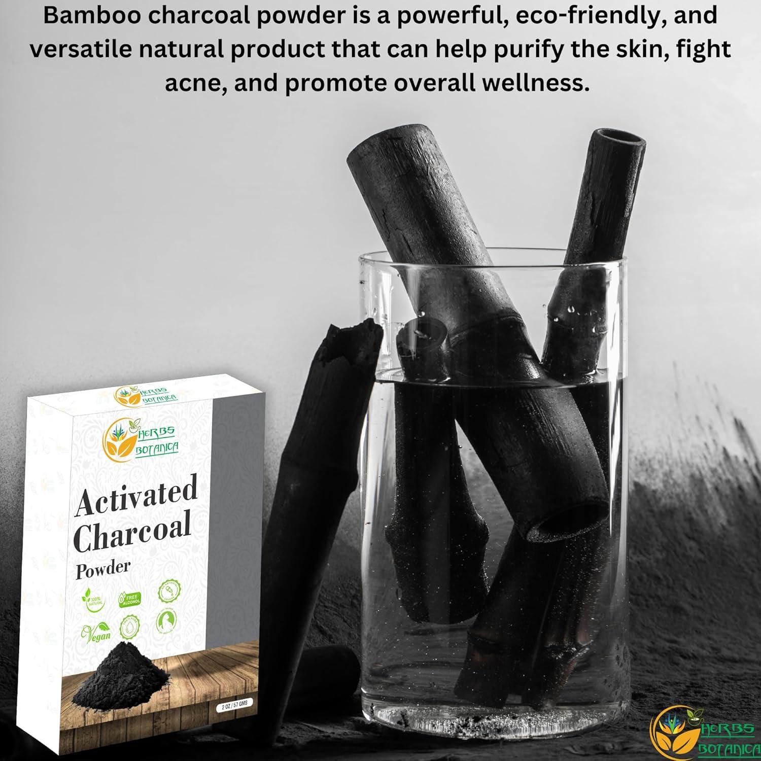 Polvo de Carbón Activado 100% Grado Alimenticio 99.22 g