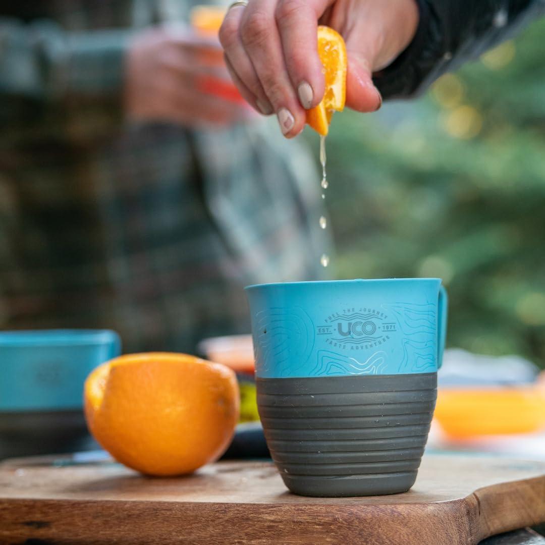 Taza Plegable UCO para Camping 350 ml - Paquete de 2