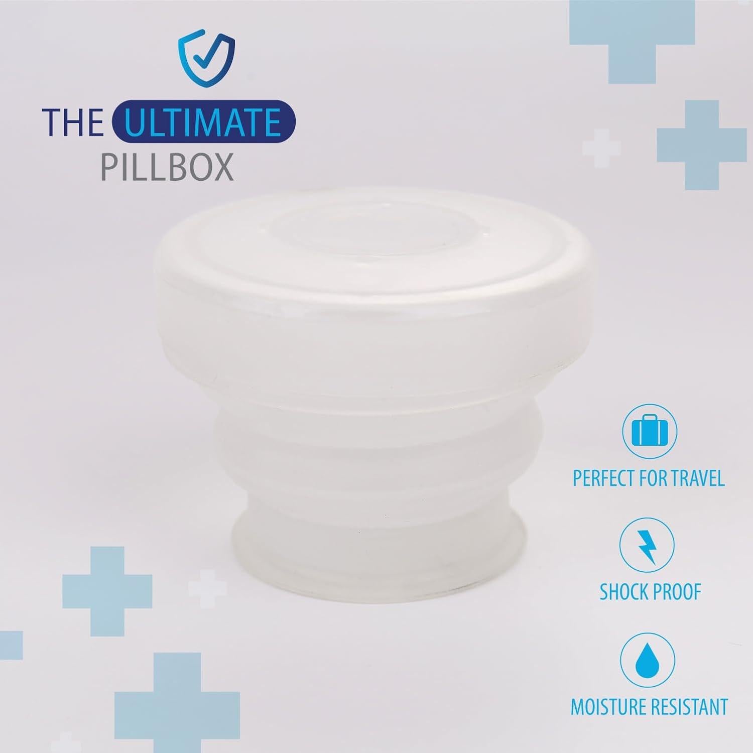 Deke Home - 2 Tazas Plegables de Silicona para Viaje - Irrompibles