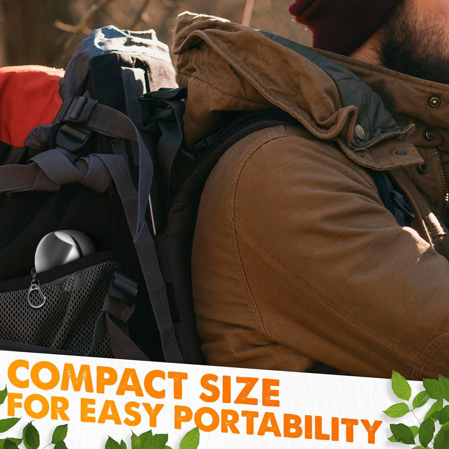 Taza Plegable de Acero Inoxidable DIMROM 75ml para Camping