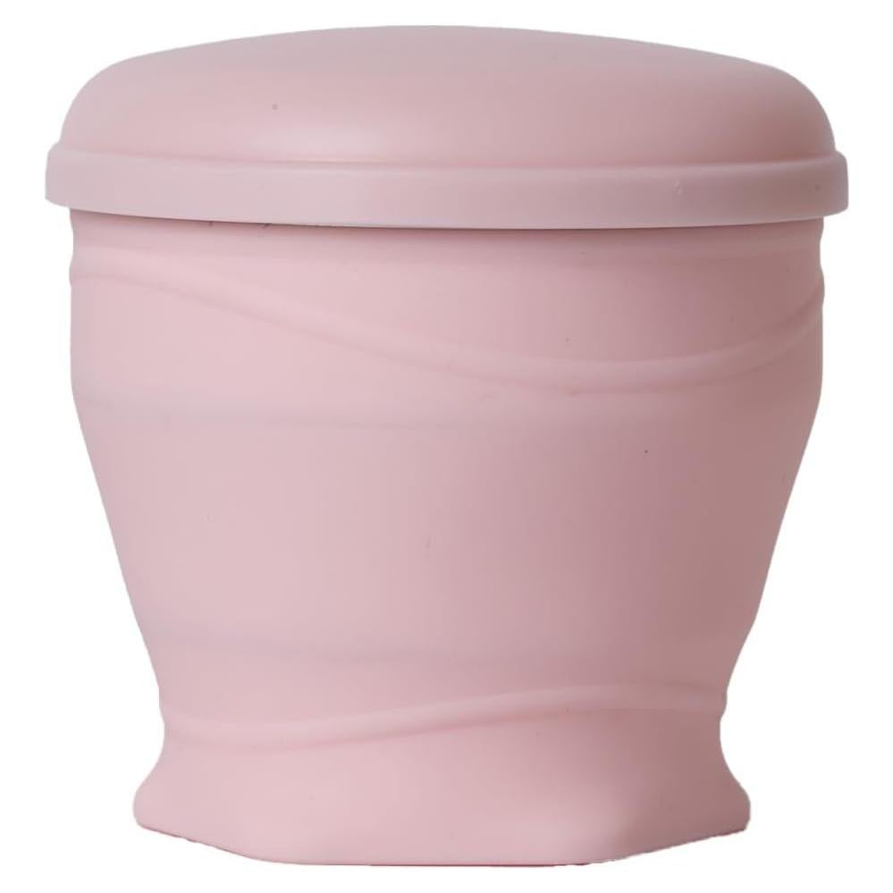 Taza de Viaje Plegable de Silicona Zhuzhiloono Rosa 180ml