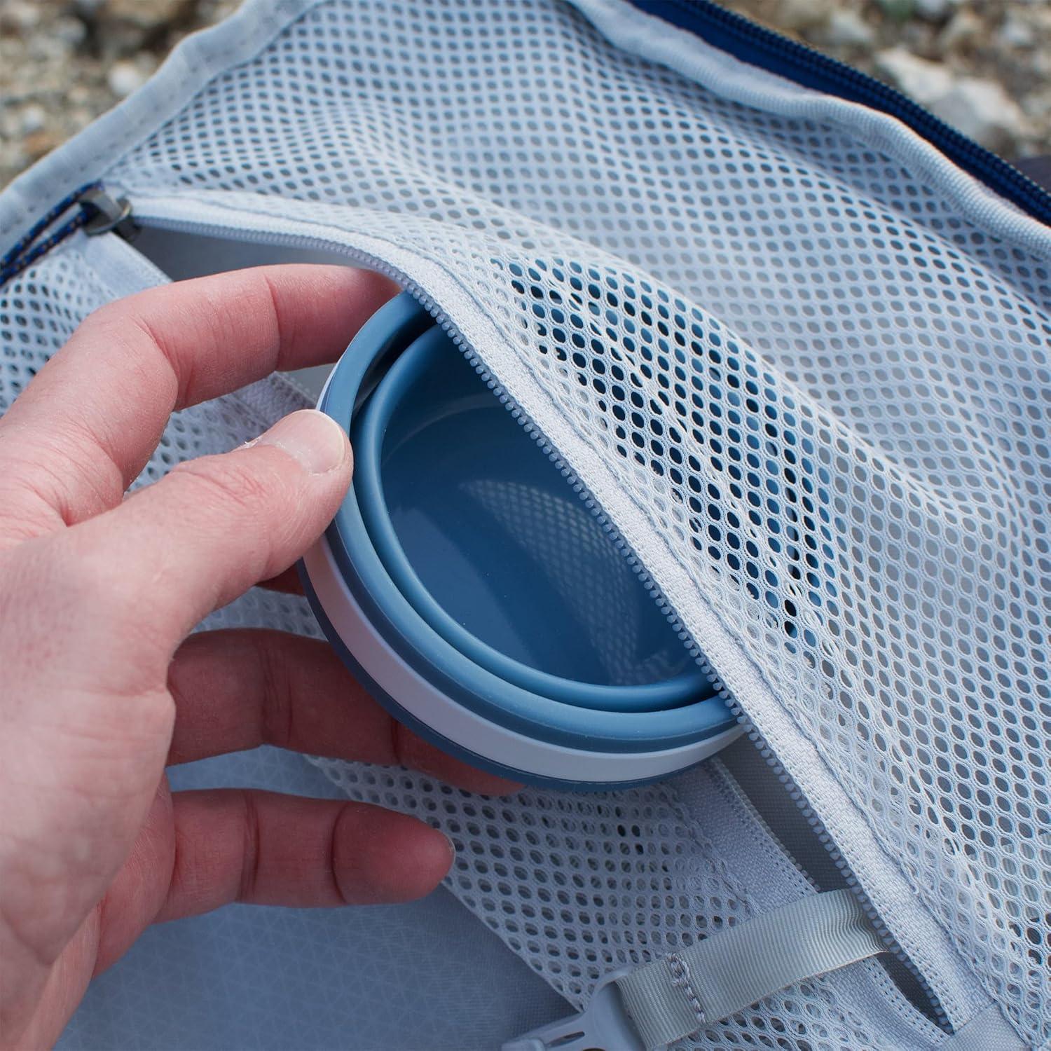 Taza Plegable Ultraligera Hiker's Gold 270 ml Azul