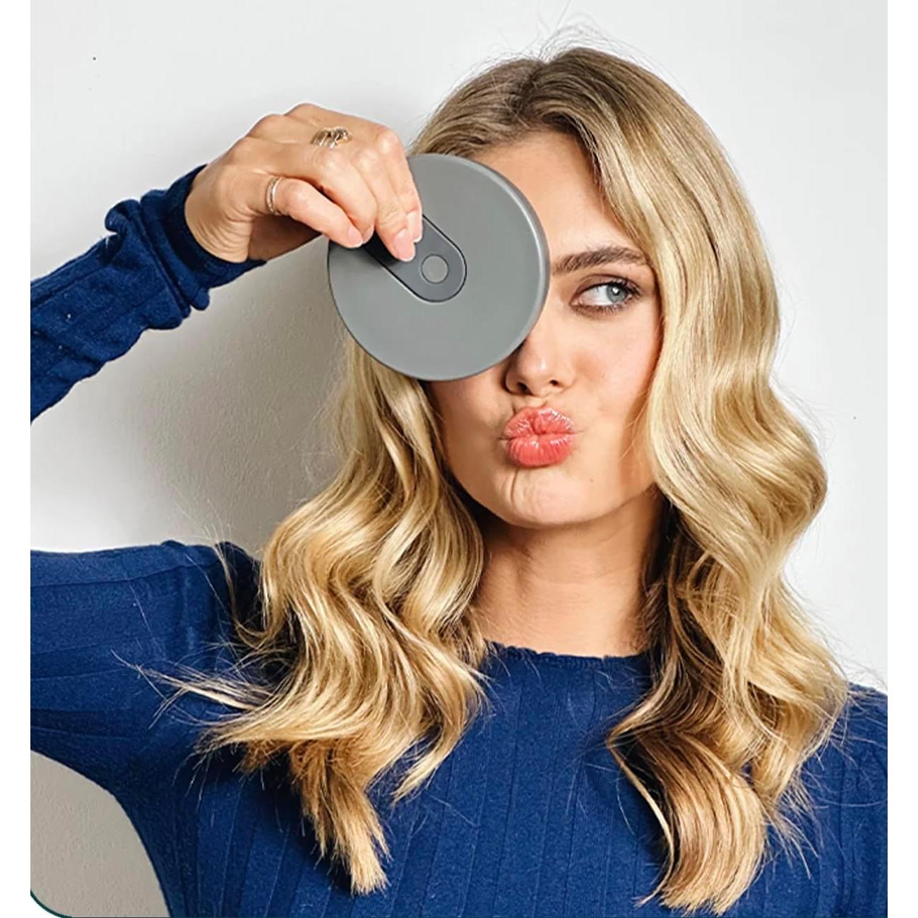 Taza colapsable HuNu 12oz Gris Cálido - Silicona Reutilizable